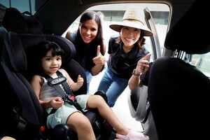Hyundai and Children's Hospital Los Angeles Host Child Safety Seat Event at Downey Hyundai