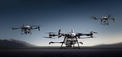 DJI Agras T100, T70P and T25P Launches Globally（from left to right: T70P,T100,T25P）
