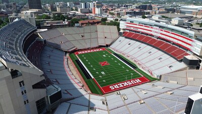Hellas, A TenCate Company, has completed the installation of its Matrix Helix® turf system at Memorial Stadium, home of the University of Nebraska Cornhuskers.
