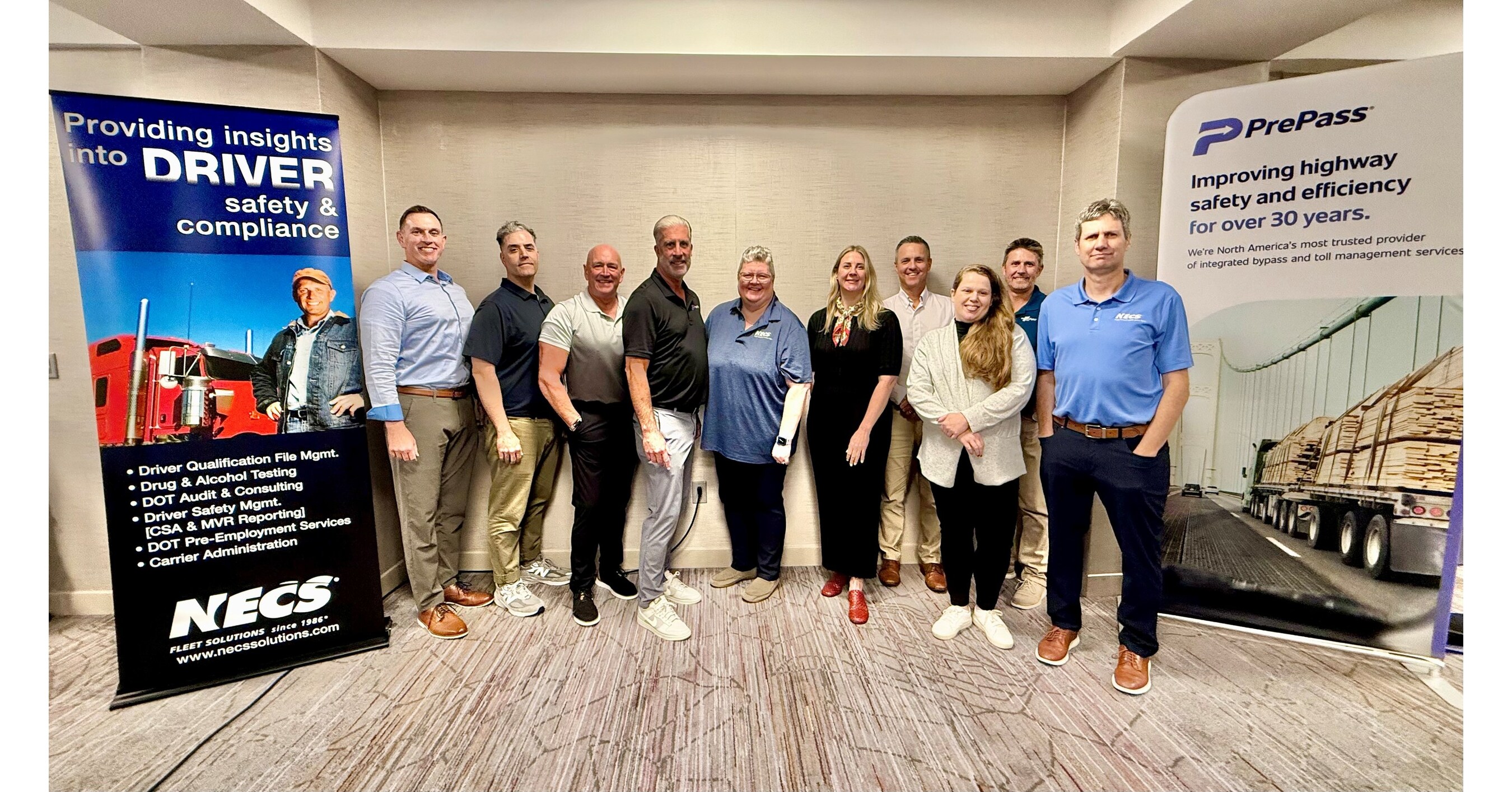 NECS Fleet Solutions and PrePass Announce Strategic Partnership to Streamline Fleet Compliance and Operational Efficiency