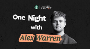 One Night Only with Alex Warren: Marriott Bonvoy and Starbucks Brew Up a Private Experience for More Than 100 Fans