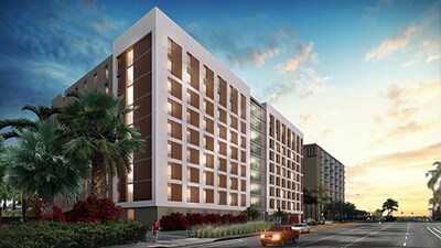 SDSU University Towers East - Rendering by Gensler