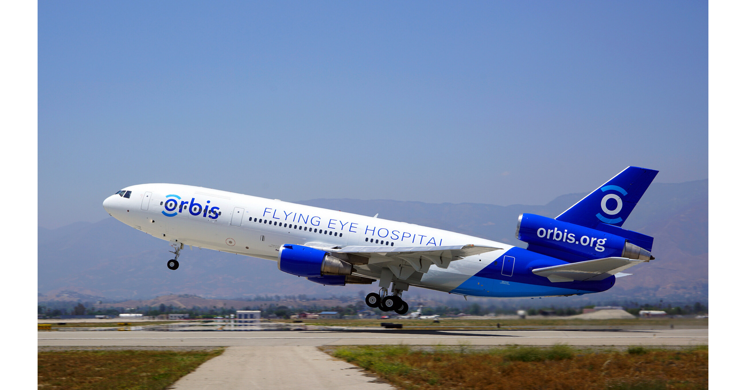 Orbis International Brings the Flying Eye Hospital to Rwanda for the First Time to Train Local Eye Care Teams