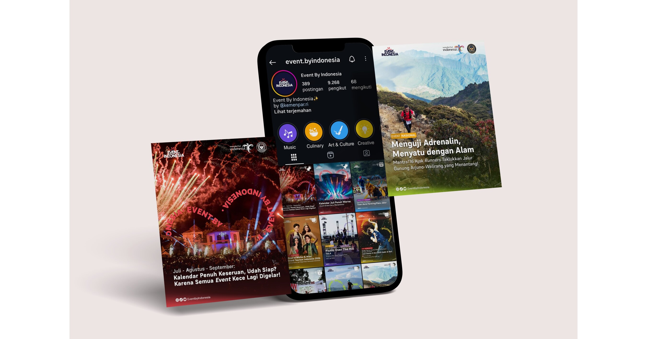 Kementerian Pariwisata Luncurkan Event By Indonesia, Permudah Masyarakat Dapatkan Informasi Event di Seluruh Indonesia