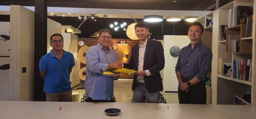Sealing the deal!