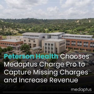 Peterson Health Chooses Medaptus Charge Pro to Capture Missing Charges and Increase Revenue