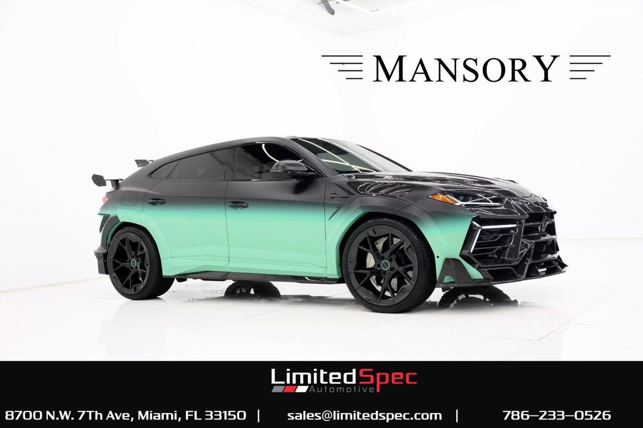 Beyond Limits: Unveiling Lamborghini Urus S Mansory Research at Limited Spec Automotive