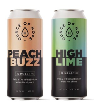 30mg THC Seltzers Hit the Market from Ounce of Hope
