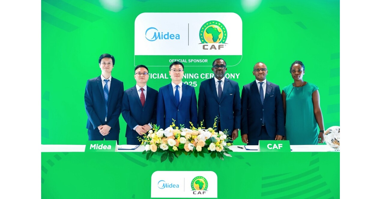 Midea Bermitra dengan CAF, Jadi Sponsor Resmi TotalEnergies CAF AFCON 2025
