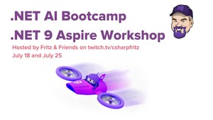 Geek Out TODAY with GAP and "Fritz and Friends" - .NET AI Bootcamp Happening at 10AM EDT, .NET Aspire Workshop Next Week!