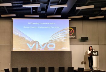 Cao Yuqiong, Senior Director of Software Industry Development at vivo, shared vivo’s vision of technology for good. Cao Yuqiong, Senior Director of Software Industry Development at vivo, shared vivo’s vision of technology for good.