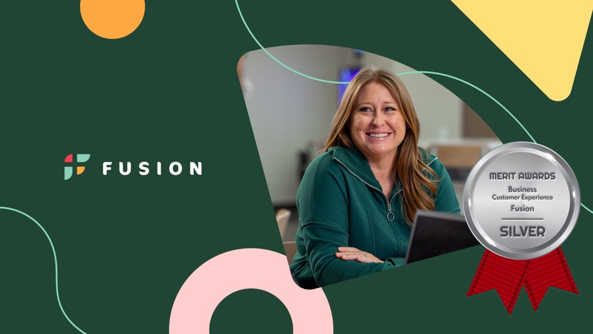 Fusion Recognized for Excellent Customer Service Through Merit Award