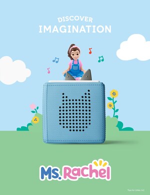 TONIES® ANNOUNCES PARTNERSHIP WITH MS. RACHEL TO LAUNCH NEW TONIE FIGURINE