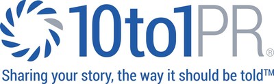 10 to 1 Public Relations logo with tag line