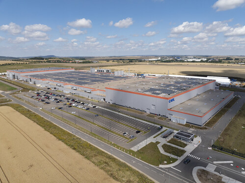 The CATT (Contemporary Amperex Technology Thuringia GmbH) facility in Germany, designed and built by Exyte, houses one of the largest dry rooms in Europe. (PRNewsfoto/Exyte) The CATT (Contemporary Amperex Technology Thuringia GmbH) facility in Germany, designed and built by Exyte, houses one of the largest dry rooms in Europe. (PRNewsfoto/Exyte)