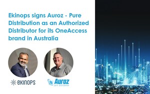 Ekinops signs Auroz - Pure Distribution as an Authorized Distributor for its OneAccess brand in Australia