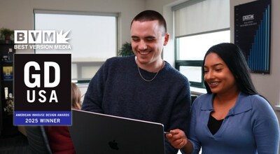 Best Version Media's Design and Marketing teams won 10 awards in the 2025 GDUSA Inhouse Design Awards.