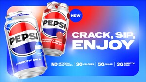 PepsiCo Launches First Ever Prebiotic Cola in Traditional Cola Category