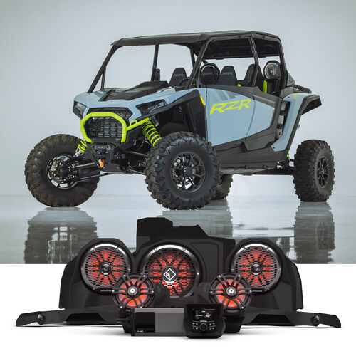 Next Generation Stage-6 Aftermarket RZR Audio Kit by Rockford Fosgate®, Now Shipping.