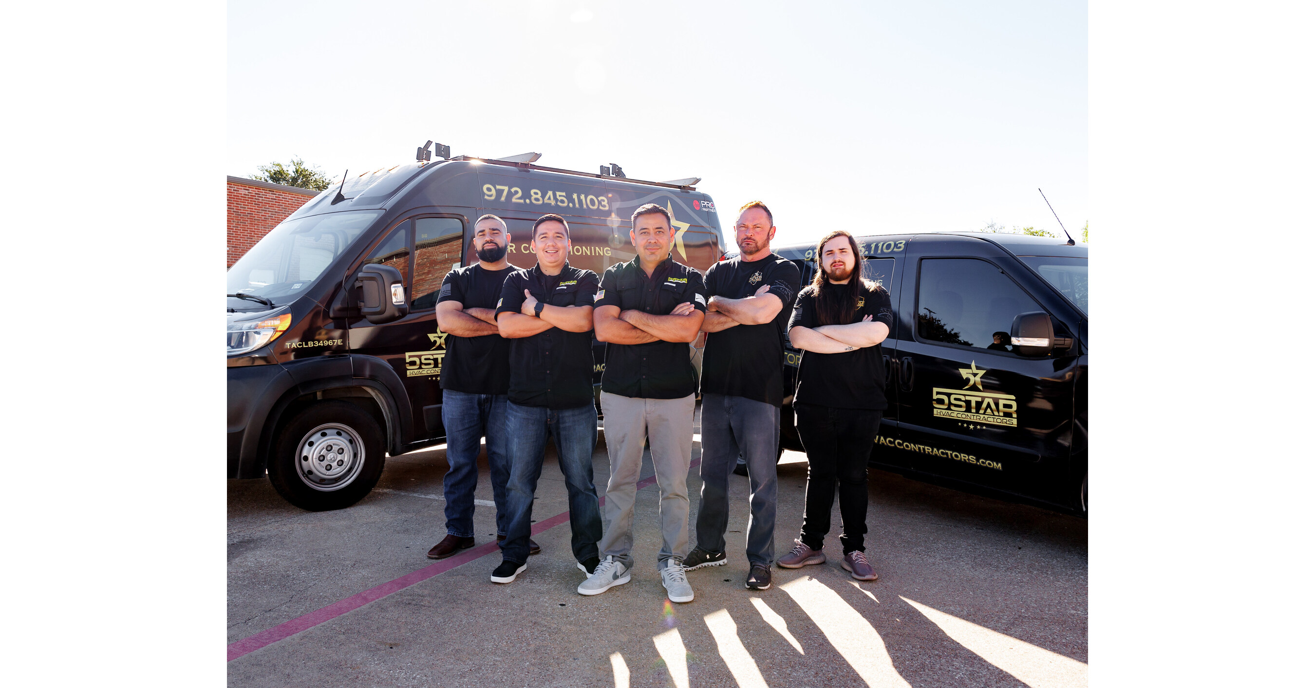 5 Star HVAC Contractors joins Lennox to provide a Dallas area community hero with a free HVAC system and installation