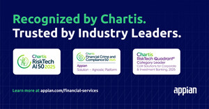 Chartis Recognizes Appian for AI-Powered Process Orchestration