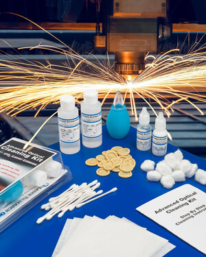 LENS CLEANING KIT FOR STEEL CUTTING LASERS