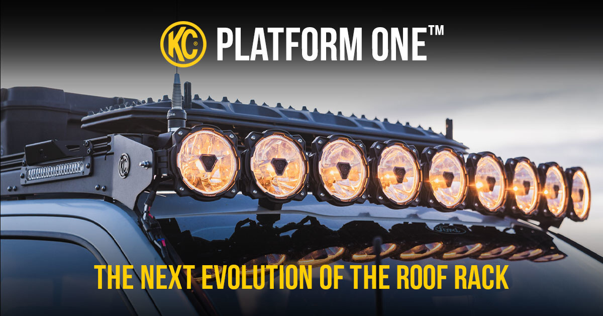 TrailRecon Reveals Personal Story and Land Cruiser Build Featuring KC's New Revolutionary Platform One™ Roof Rack