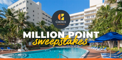 Choice Privileges has launched its first-ever million-point sweepstakes. Choice Privileges has launched its first-ever million-point sweepstakes.