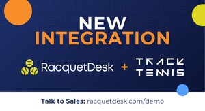 RacquetDesk Announces Seamless Integration with Track Tennis, Delivering a New Era of Video, Livestreaming and Match Analytics for Racquet Sports Facilities