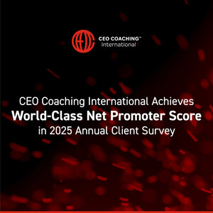 CEO Coaching International Achieves World-Class Net Promoter Score in 2025 Annual Client Survey