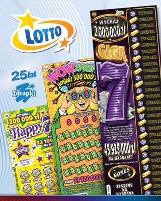 Scientific Games will continue to bring exciting instant scratchcard games to Polish National Lottery players through a new agreement with Totalizator Sportowy. The world's largest lottery games company has provided scratchcards to Totalizator Sportowy for more than 20 years, with scratchcard game sales in Poland growing by 20% over the past three years.
