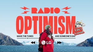 Alinhada ao propósito Life's Good e à inteligência afetiva, LG lança "Radio Optimism" para criar músicas exclusivas que geram conexões emocionais