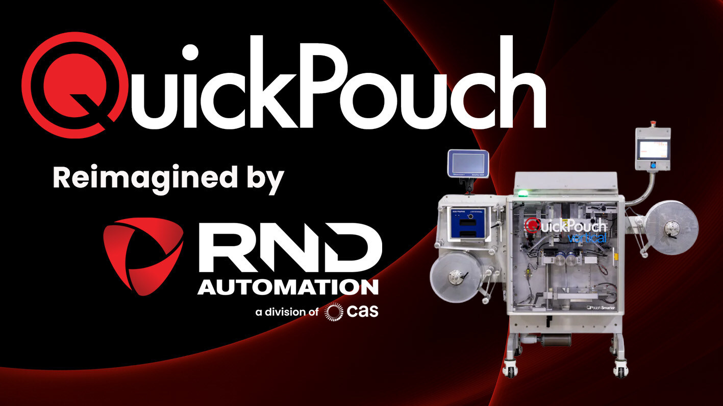 RND Automation Relaunches QuickPouch Website to Support Legacy Packaging Equipment Owners
