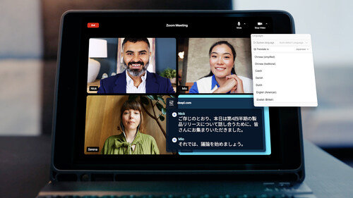 DeepL Voice for Zoom DeepL Voice for Zoom