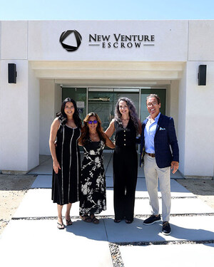New Venture Escrow Expands to Rancho Mirage with Trusted Local Team, Offering Unmatched Support for Real Estate Agents