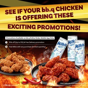bb.q Chicken Drops a Mega Wing Day Deal: 15% Off and Free Delivery Nationwide