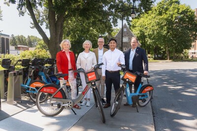 BIXI POSE SES ROUES À SAINT-LAMBERT : UN NOUVEAU CHAPITRE POUR LA MOBILITÉ ACTIVE SUR LA RIVE-SUD