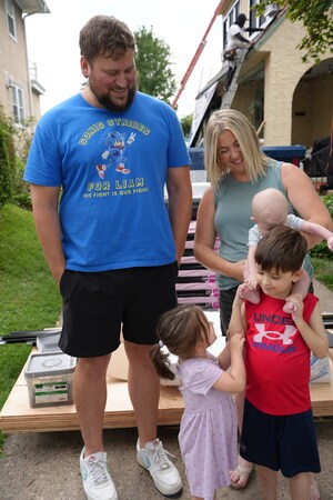 Home Genius Exteriors Donates Roof to Glenside-Area Family Facing Rare Illness