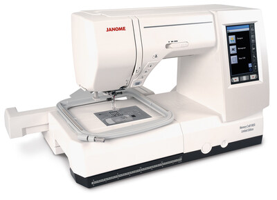 The Janome Memory Craft 9850LE.