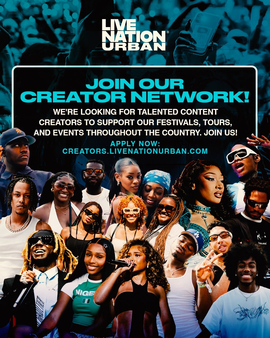 LIVE NATION URBAN LAUNCHES CREATOR NETWORK