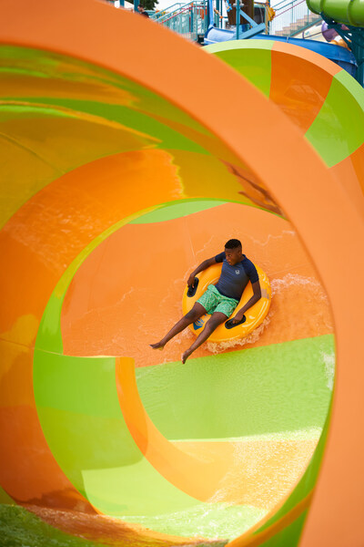 Splash Island opens at Hurricane Harbor, Arlington, TX.