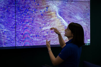 SDGE’s Meteorology team significantly enhanced its capabilities by incorporating advanced technologies, including satellite data, to improve wildfire detection and weather forecasting. This new meteorology space is part of SDGE’s broader effort to enhance situational awareness and mitigate wildfire risks. SDGE’s Meteorology team significantly enhanced its capabilities by incorporating advanced technologies, including satellite data, to improve wildfire detection and weather forecasting. This new meteorology space is part of SDGE’s broader effort to enhance situational awareness and mitigate wildfire risks.