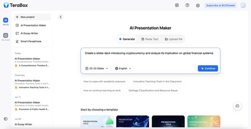 AI Presentation Maker