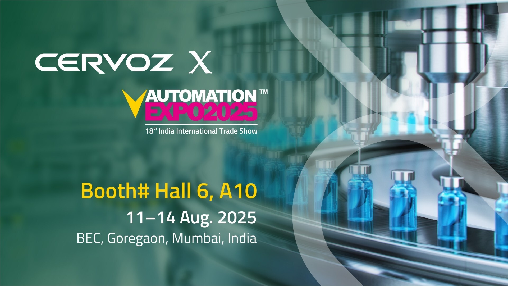 Cervoz Unveils Comprehensive Industrial Automation Solutions at Automation Expo India 2025