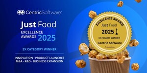 Centric Software Has Won Just Food Excellence Awards for the Third Year in a Row