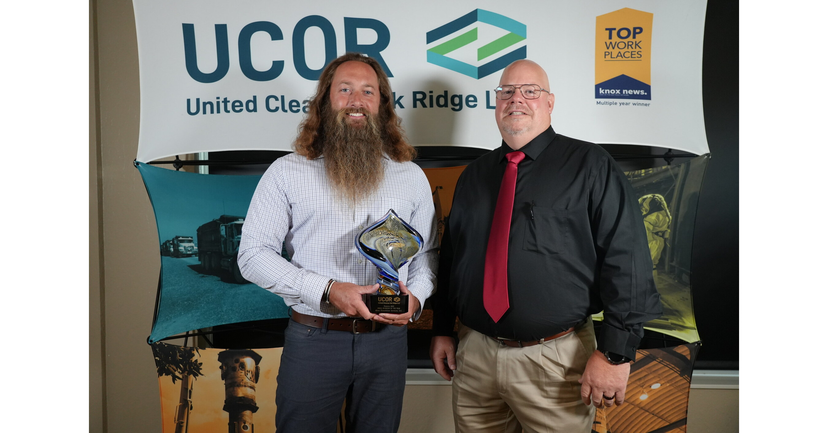 Aleut Recognized by UCOR for Exceptional Small Business Performance