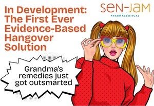 Sen-Jam Pharmaceutical Advances First-in-Class FDA Hangover Prevention Therapy, SJP-001, to Phase 2 Trials in Canada