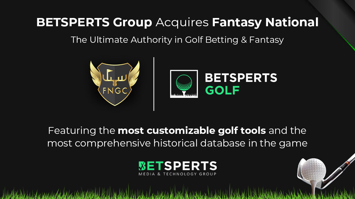 Betsperts Media & Technology Group Acquires Fantasy National Golf Club, Bolstering Dominance in Golf Content and Data