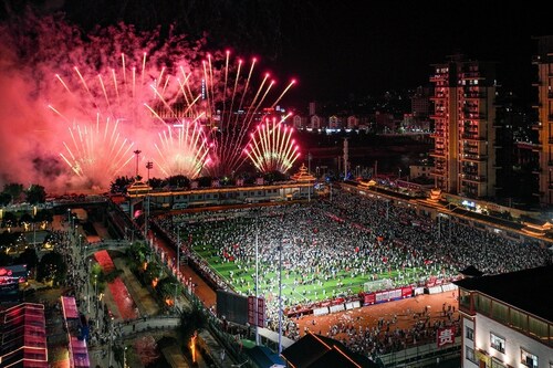 Village Super League Resumes in Flood-Ravaged Rongjiang