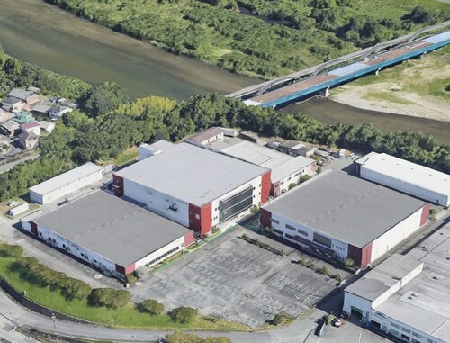 Figure 1. Ariel View of SuperX’s Japan AI Supply Center Figure 1. Ariel View of SuperX’s Japan AI Supply Center